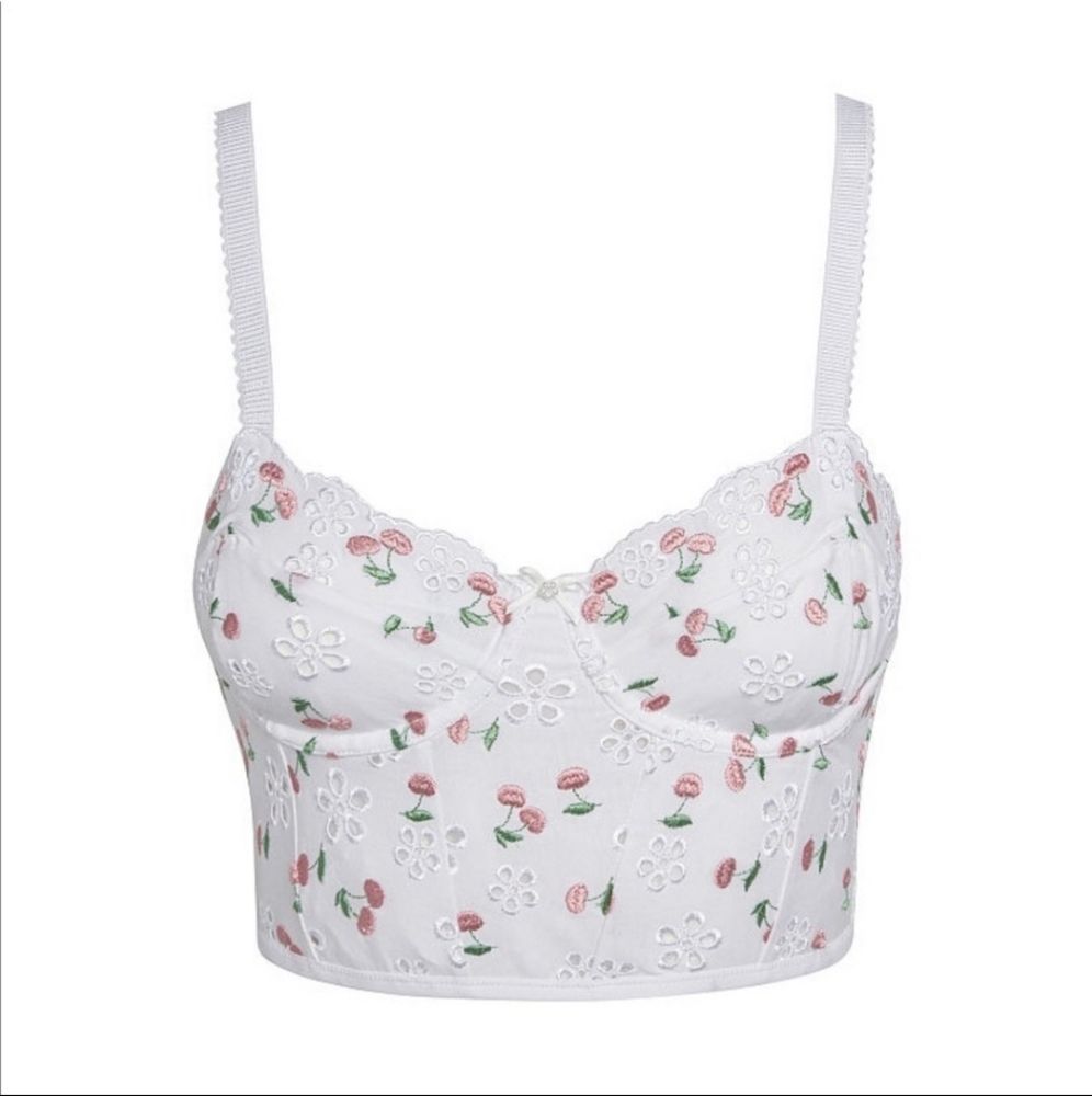 FOR LOVE & LEMONS Bijou Eyelet Bustier - Picture 4 of 5